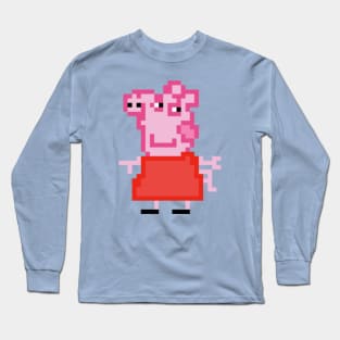 Badly Drawn Peppa Pig Long Sleeve T-Shirt